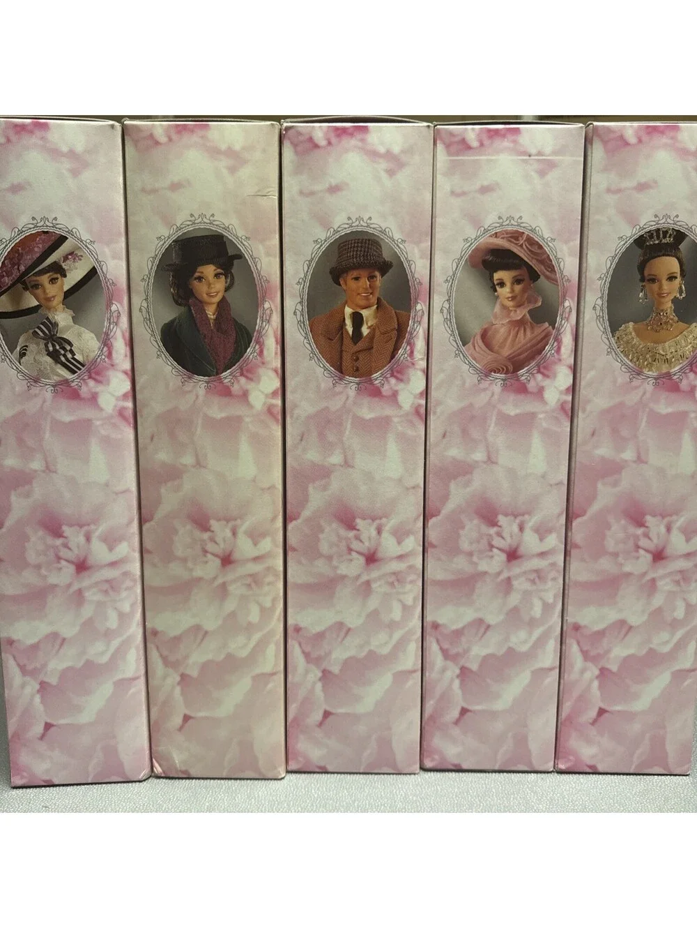 My Fair Lady Barbie Doll Hollywood Legends Complete Set of 5 - 1995 Not Mint
